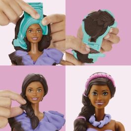 HASBRO Volantes de Modista Barbie Play-Doh +5 Años Manualidades con Plastilina para Crear Ropa y Accesorios