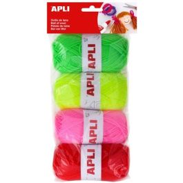 Ovillos De Lana Apli 50 Gr. Tonos Fluor Pack De 4 Precio: 10.89999944. SKU: B1KDQ3HWWM