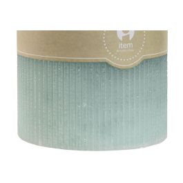 DKD Home Decor Vela Basicos de Cera Turquesa 10x14x10 cm, 910 gr, Pack de 6 Unidades. Colección Blue Candle