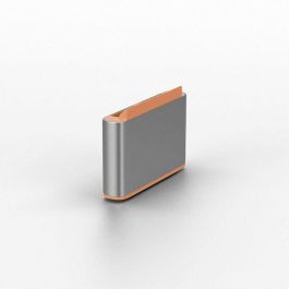 Lindy Bloqueadores de Puerto USB Type C (Sin Llave) - Pack de 10, Naranja para Seguridad de Puertos