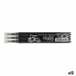 Set de recambios Pilot Frixion 0,7 Bolígrafo 3 Piezas Negro (12 Unidades) Precio: 52.5000003. SKU: S8425098