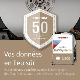 Toshiba TOS1690884109675 Disco Duro Interno NAS N300 14 TB 7200 rpm Alta Fiabilidad para Servidores RAID