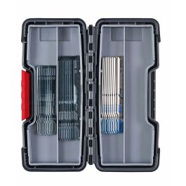 Bosch Professional 2607010903 Kit de 30 Hojas de Sierra de Calar para Madera Blanda y Metal - Cortes Curvos y Rectos