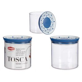 Bote Plastico Hermetico Redondo Tosca Azul 700Ml Stefanplast 11X11CM (12 Unidades) Precio: 32.49999984. SKU: B16ZP2DXN6