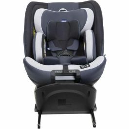 Chicco CHI8058664181124 Silla de coche Everone Grupo 0/1/2/3 I-Size Giratoria Reclinable Reductora Plateada