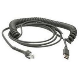 Zebra Cable de Conexión USB 2,8m para Escáner de Códigos de Barras Girado Precio: 50.49999977. SKU: B1JMFASCR5