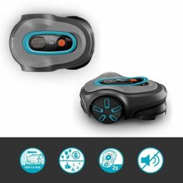 Gardena GAR4066407025431 Robot cortacésped Smart SILENO max 1200 - Superficie 1200 m², DuoConnect, Bluetooth, Corte de bordes Gardena GAR4066407025431 Robot cortacésped Smart SILENO max 1200 - Superficie 1200 m², DuoConnect, Bluetooth, Corte de bordes