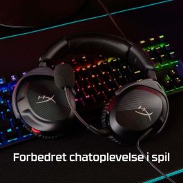 HP Cloud Stinger 2 Auriculares Gaming Ligeros y Cómodos con Micrófono Giratorio y Sonido DTS Headphone:X Negro