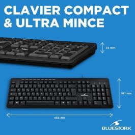 Paquete de teclado + mouse Bluestork