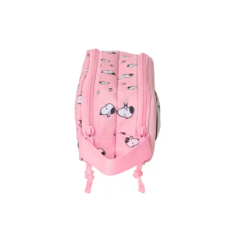 Portatodo Doble Snoopy Rosa 21 x 8 x 6 cm 3D