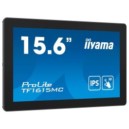 iiyama ProLite TF1615MC-B1 Monitor táctil IPS 15.6" Full HD 1920x1080 Pantalla táctil capacitiva 10 puntos Toque VGA HDMI DisplayPort USB Negro Precio: 567.68999969. SKU: B1E8ZDL7EY