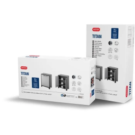 Keter TITAN Armario Bajo de Almacenaje Exterior 44 x 80 x 100 cm, Color Gris - AUC8013183033323 Precio: 174.2037. SKU: B1BVZV5F9G