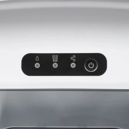 Livoo DOM484 Máquina de Hielo - Hasta 12 kg/Día - Depósito 1,2 L - Bandeja 600 g - 9 Cubitos por Ciclo - Autolimpiable