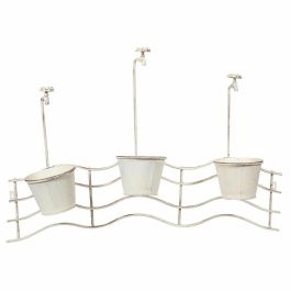 Maceta para Barandilla Alexandra House Living Blanco Hierro 23 x 69 x 95 cm Precio: 36.49999969. SKU: B13QB536KX