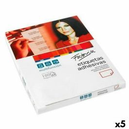 Etiquetas adhesivas Fabrisa Blanco 100 Hojas (5 Unidades) Precio: 41.98999959. SKU: B14NT2JBVT
