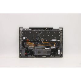 Lenovo Keyboard bezel assembly for Lenovo Yoga X1 6th Gen, US International layout, grey finish, 21.9cm wide. Lenovo Keyboard bezel assembly for Lenovo Yoga X1 6th Gen, US International layout, grey finish, 21.9cm wide.