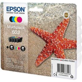EPSON Tinta C13T03U64010 Nº 603 Multipack Negro Cian Magenta Amarillo Original 150 páginas Negro 130 páginas Color Precio: 43.49999973. SKU: B1B3GHD3FS