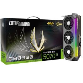 Zotac GAMING GeForce RTX 5070 Ti AMP Extreme INFINITY NVIDIA 16GB GDDR7 2512MHz PCI Express 5.0 Refrigeración Activa 3 Ventiladores
