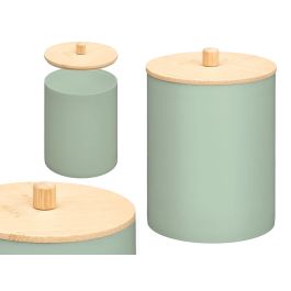 Bote Plastico Tapa Bambu Menta Berilo 9x13x9cm (Set de 24) Precio: 53.24484. SKU: B16X5T2QKS