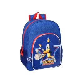 Mochila Escolar Sonic Let's roll Azul marino 33 x 42 x 14 cm Precio: 20.78999978. SKU: B179HWEFPB