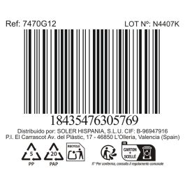 La Mediterranea Bol 1200 ml Ø 18 x 8 cm Savina MD