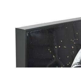 Cuadro Moderno DKD Home Decor Negro Azul 4 x 100 x 100 cm (2 Unidades) Cuadro Moderno DKD Home Decor Negro Azul 4 x 100 x 100 cm (2 Unidades)