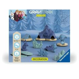 Ravensburger RAV00023861 Gravitrax Junior Frozen Expansion Set Pista de Canicas Niños 33 Piezas +3 Años