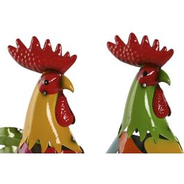 Figura Shabby DKD Home Decor Multicolor 15.5 x 44.5 x 37 cm (2 Unidades) Figura Shabby DKD Home Decor Multicolor 15.5 x 44.5 x 37 cm (2 Unidades)