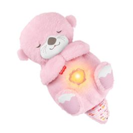Fisher-Price JLJ33 Mi Nutria Abrazos Buenas Noches Peluche y luz de noche Rosa