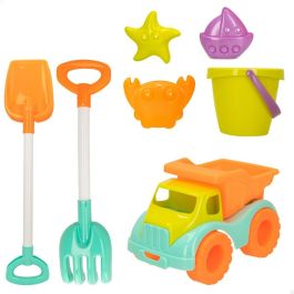 Set de Juguetes de Playa Colorbaby 7 Piezas Camión (18 Unidades)