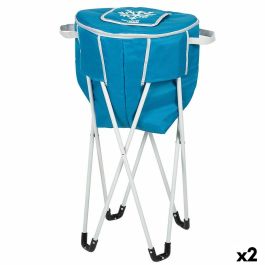 Nevera Portátil Aktive Azul Plegable Con soporte 43 x 85 x 43 cm (2 Unidades) Precio: 62.89000047. SKU: B16MPHYARH