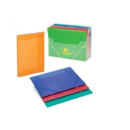 Carchivo Carpeta 3 Solapas Folio con Gomas PP Translúcido Verde Precio: 1.88999943. SKU: B12B7BATWT