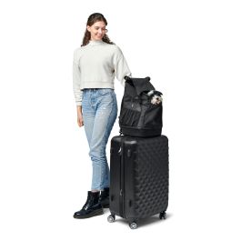 Hunter Mochila Miles para perros y gatos hasta 6.5 kg - Apta vuelos IATA, transpirable, equipaje de mano 30x22x45 cm