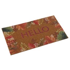 Felpudo Versa Hello Floral Termoplástico Fibra de coco 40 x 2 x 70 cm Precio: 9.5000004. SKU: B13BAXNKT3