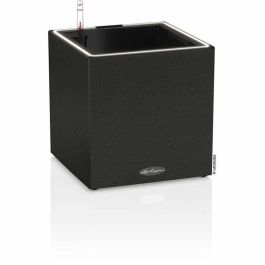 Macetero LECHUZA Canto Stone Cube 30 - kit LED completo, negro grafito