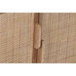 Mueble de TV Home ESPRIT Natural Ratán Roble 157 x 40 x 46 cm Mueble de TV Home ESPRIT Natural Ratán Roble 157 x 40 x 46 cm