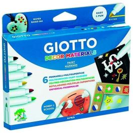 Giotto Rotuladores Decor para Cualquier Superficie, Estuche 6 Ud Precio: 4.68999993. SKU: B18NF49YT8