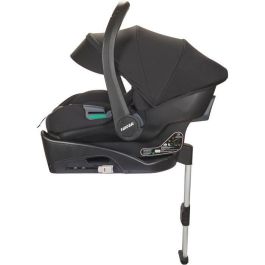 Nania Silla de Paseo Combinada 2 en 1 Rimini MYLA Silla de Auto con Base Isofix 4 Ruedas Negro NAN3760425910144