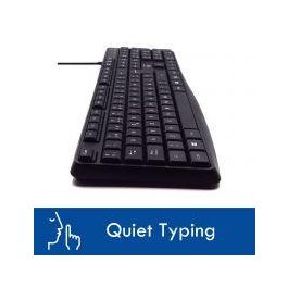 Ewent EW3001 Teclado Business USB con Escritura Silenciosa y Cómoda, Plug & Play, Diseño QWERTY ES