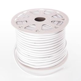 Neon Flex Tira LED Manguera HONSPVC8x16S220CMWW 6W 2700K 24V 8x16mm 120xSMD2835 6W/M 1M 40.000H Corte 5CM Doble Capa PVC