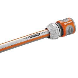 Gardena Conector rápido manguera 1/2" - 5/8", anti UV y anti hielo, polipropileno, gris/naranja Gardena Conector rápido manguera 1/2" - 5/8", anti UV y anti hielo, polipropileno, gris/naranja