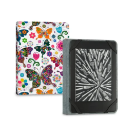 SUBBLIM Funda Libro Electrónico Clever Ebook Case 6" Mariposas, ligera, protección fibra carbono y microfibra Precio: 12.68999963. SKU: B1J4SVRLJH
