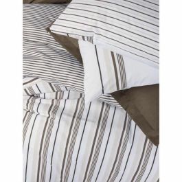 Juego de Cama Marrón 100% Algodón con 1 Funda Nórdica 220x240 cm y 2 Fundas Almohada 60x60 cm ASI8684283036028