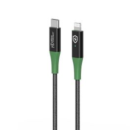 MicroConnect Cable Smart Charge MFI USB-C a Lightning 1m Negro/Verde con Indicador LED y Apagado Automático Precio: 23.50000048. SKU: B1HAX7LL3W