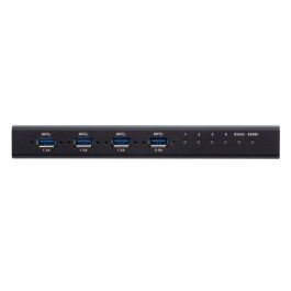 ATEN Switch de periféricos formato industrial USB 3.2 Gen 1 de 4 x 4 puertos ATEN Switch de periféricos formato industrial USB 3.2 Gen 1 de 4 x 4 puertos