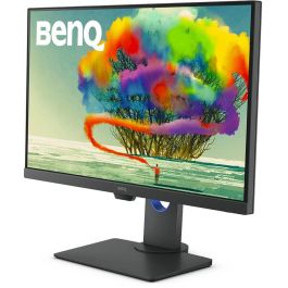 BenQ PD2705Q Monitor 27" Quad HD 2560x1440 IPS LED, 100% sRGB, Altavoces, VESA, Gris - 9H.LJELA.TBE