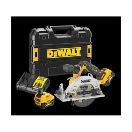 DeWALT Sierra Circular Inalámbrica 12V, Disco 14 cm 3600 RPM, Ajuste de Corte Biselado, Batería de Litio, DCS512P2-QW