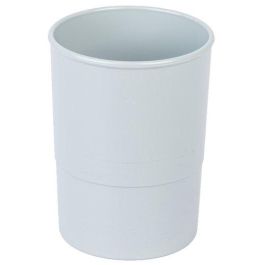 Porta Lapices Plastico Redondo Gris Precio: 1.49999949. SKU: B1EJZJJYN3