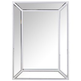 Espejo de pared Alexandra House Living Blanco Rectangular