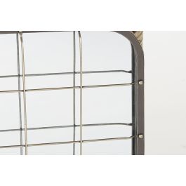 Espejo de pared DKD Home Decor Negro Dorado 45,5 x 7,5 x 55 cm Vintage